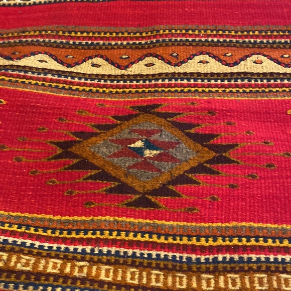 Hand Made Oxacan Zapotec Rug - Picture 3 of 5